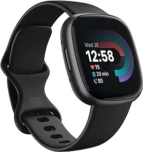 Fitbit Versa 4 Fitness Smartwatch with Daily Readiness, GPS, 24/7 Heart Rate, 40+ Exercise Mode…