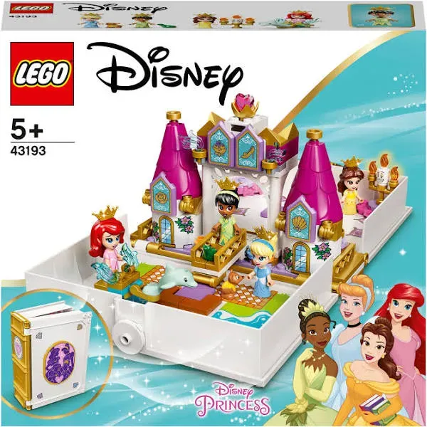 Ariel, Belle, Cinderella and Tiana's Storybook Adventures 43193 | Disney™ | Buy online at the Official LEGO® Shop US