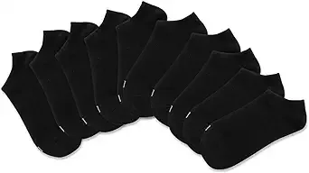 K. Bell Ladies No Show Sock, 10-pair  Casual Yoga Running Socks for Women