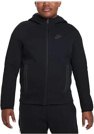 Nike - Boy's NSW Tech Fleece Full Zip Hoodie, Little Kids/Big Kids