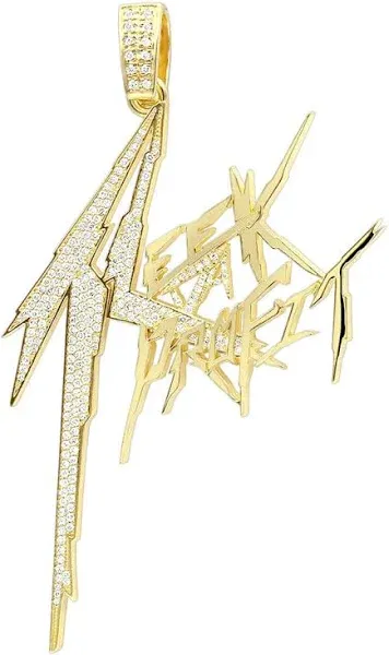 Men ItsHot Diamond Logo Pendant