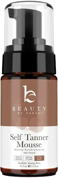 Beauty By Earth Self Tanner Body Tanning Mousse