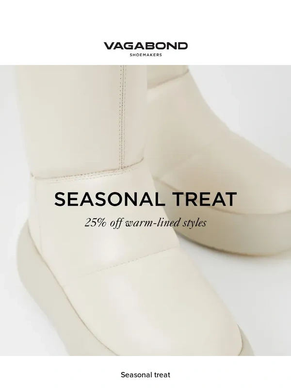 Vagabond - Seasonal treat | 25% off
