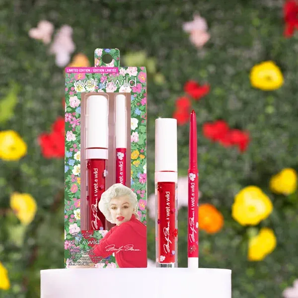Wet N Wild Marilyn Monroe Icon Lip Liner & Gloss Set