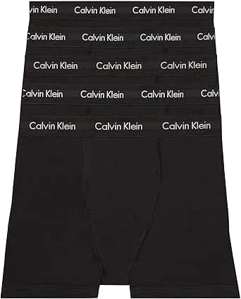 CalvinKlein Calvin Klein Men's Cotton Stretch 5-Pack Boxer Brief