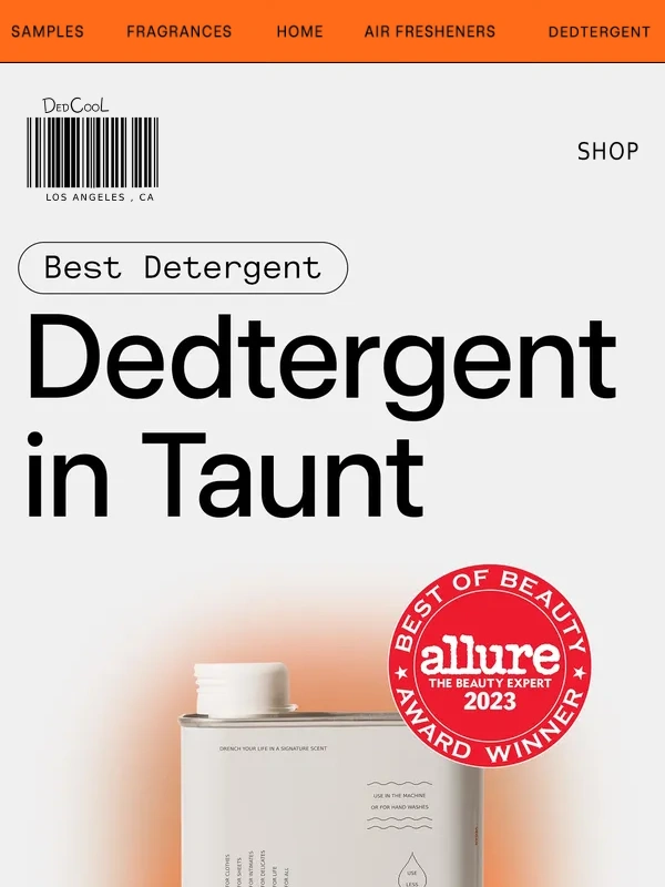 Dedcool - We won an Allure Best of Beauty Award!!!!