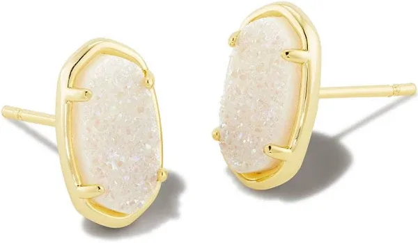 Kendra Scott Grayson Stone Stud Earrings Gold