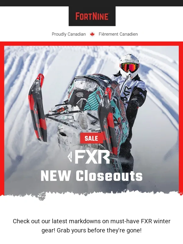 Fortnine - Huge Markdowns on FXR Winter Gear!?