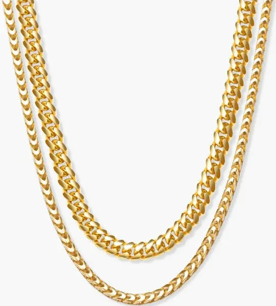 JAXXON Cuban + Franco Chain Stack