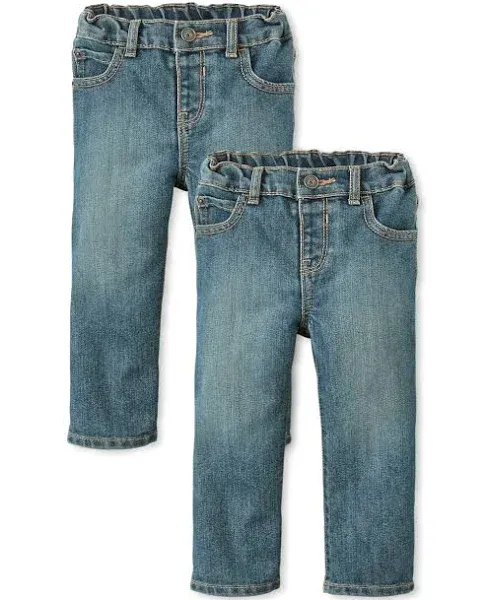 The Children's Place Baby Boys 2-Pack Bootcut Jeans
