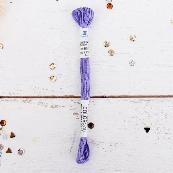 Lavender Premium Cotton Embroidery Floss