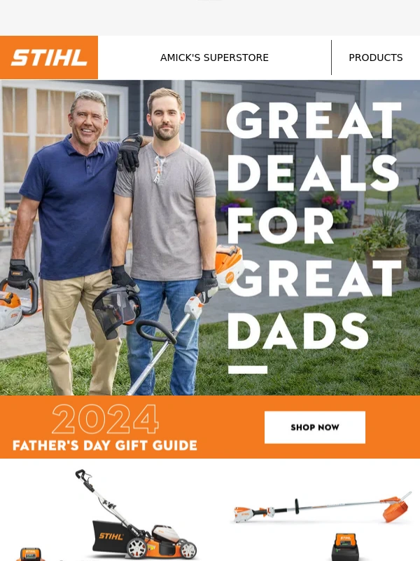 Stihl Leaf Blower - ? Get him a gift he'll love (not another tie)