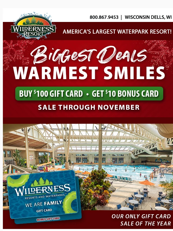 Wisconsin Dells - Biggest Deals & Warmest Smiles