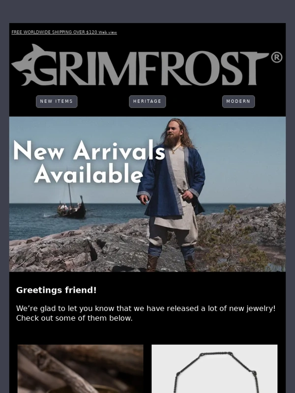 Grimfrost - New Arrivals!