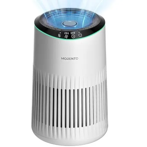 MORENTO Air Purifiers for Home Air Purifier for Smoke Pet Dander Odors with Fragrance Sponge