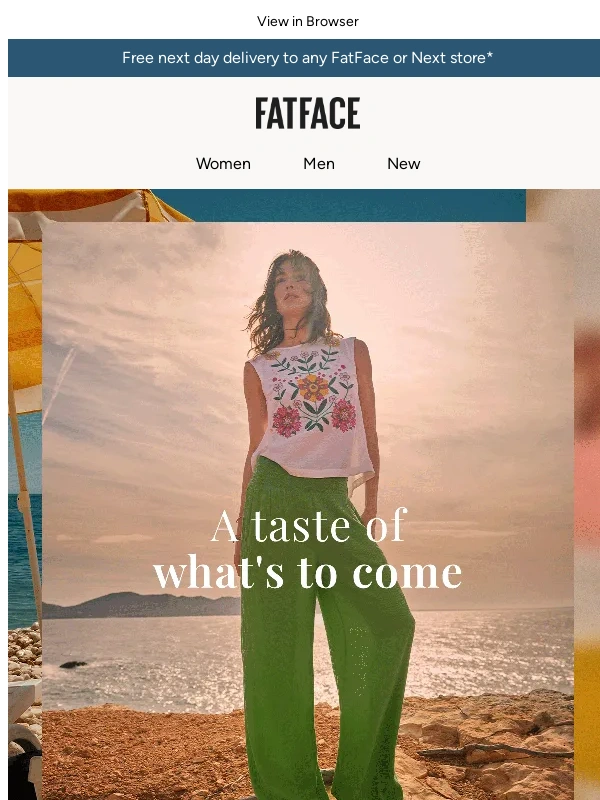 Fat Face - Summer's coming