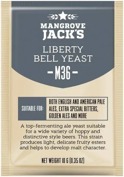 Mangrove Jacks Craft Series Yeast M36 Liberty Bell Ale 10g