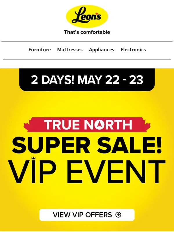 Leon's - Final Hours! VIP Exclusive Offers End Tonight ⌛