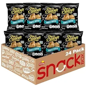 24-pack 1.5 ounce Stacy's Pita Chips, Simply Naked