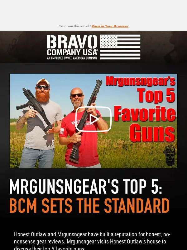 Bravo Company USA - Did BCM make the cut? Mrgunsngear's Top 5 Revealed
