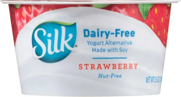 Silk Strawberry Yogurt Alternative 5.3 oz. (8/Case)