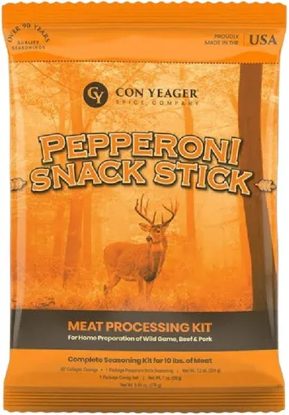 Con Yeager Pepperoni Snack Stick Kit