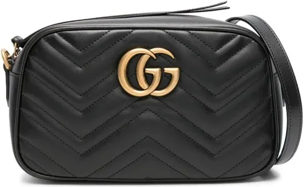 Gucci Women's GG Marmont Quilted Leather Crossbody Bag