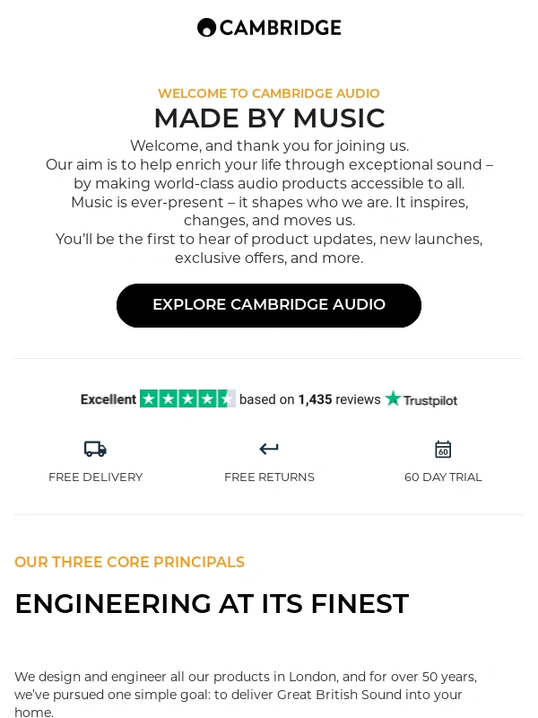 Cambridge Audio - Welcome to Cambridge Audio