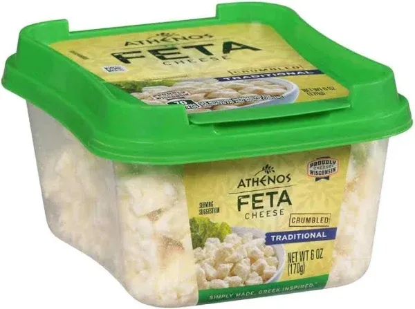 Athenos Traditional Crumbled Feta Cheese