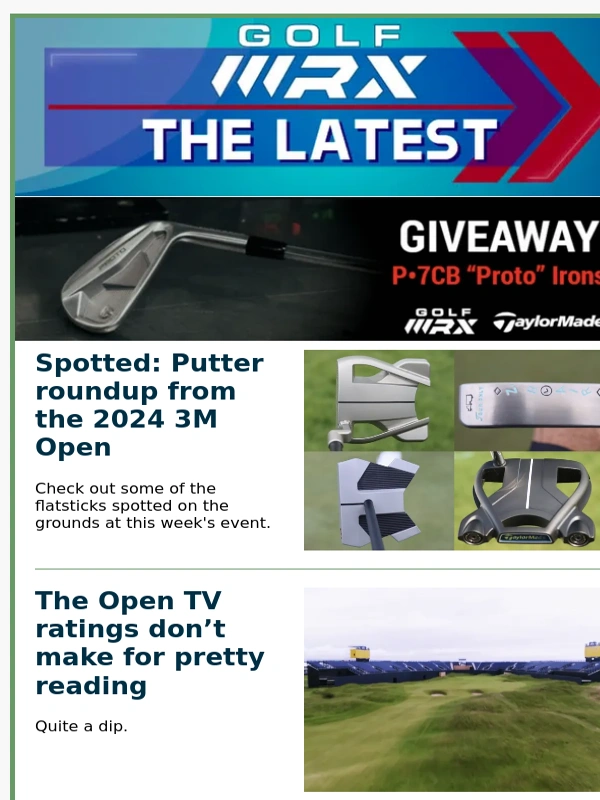 GolfWRX - Putters from 3M Open | Member testing | Open ratings shocker