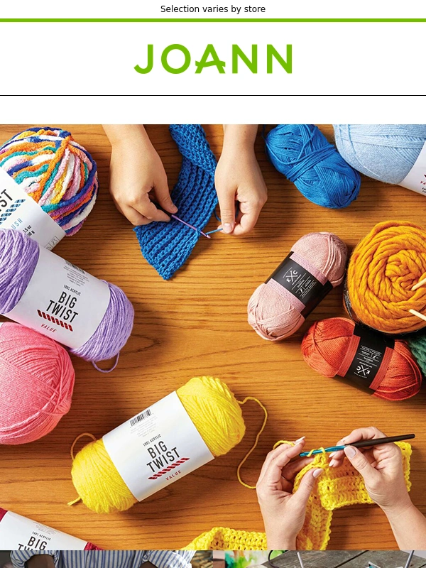 Joann - ? Stock Up for Spring Projects ?