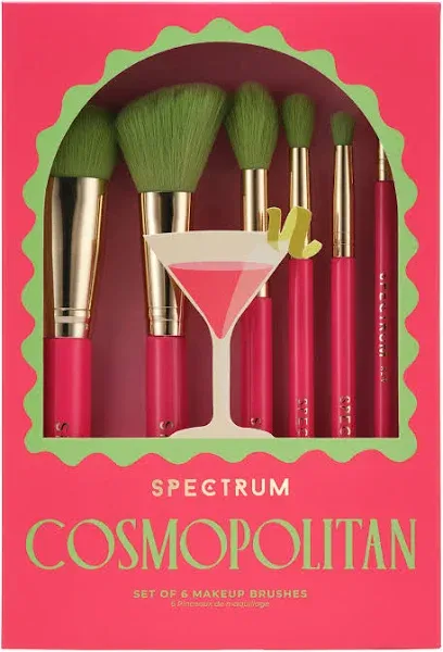Spectrum Collections Cosmopolitan 6 Piece Brush Set
