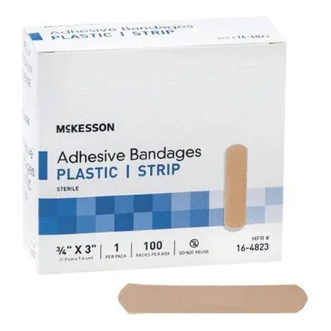 McKesson Tan Adhesive Strip