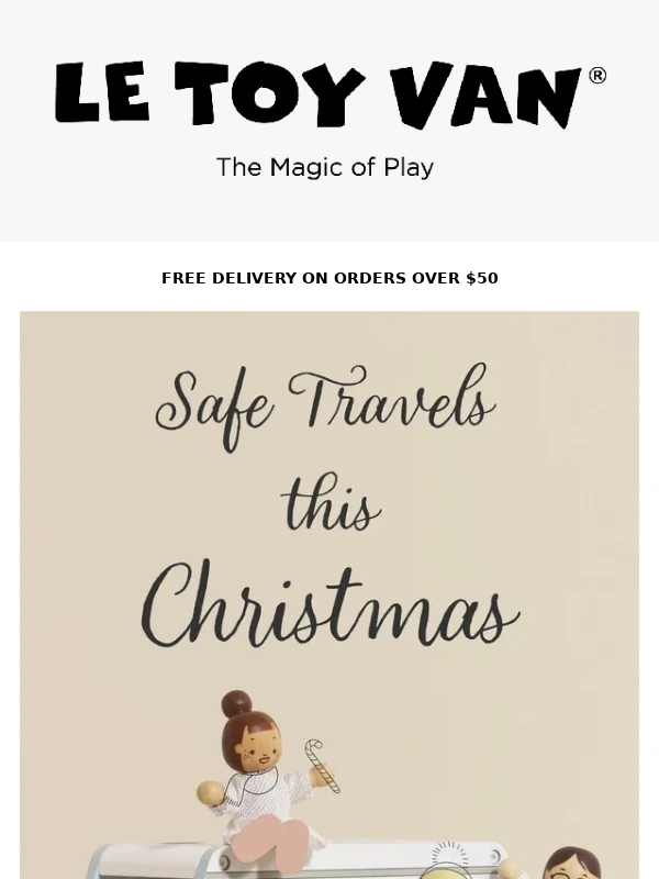 Le Toy Van - Safe Travels this Christmas ✈️