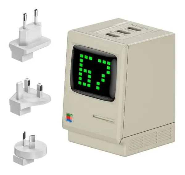Sharge Retro 67W GaN Charger