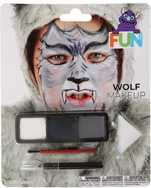 Fun Costumes Wolf Makeup Accessory Kit