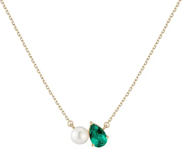Pearl Toi et Moi Necklace