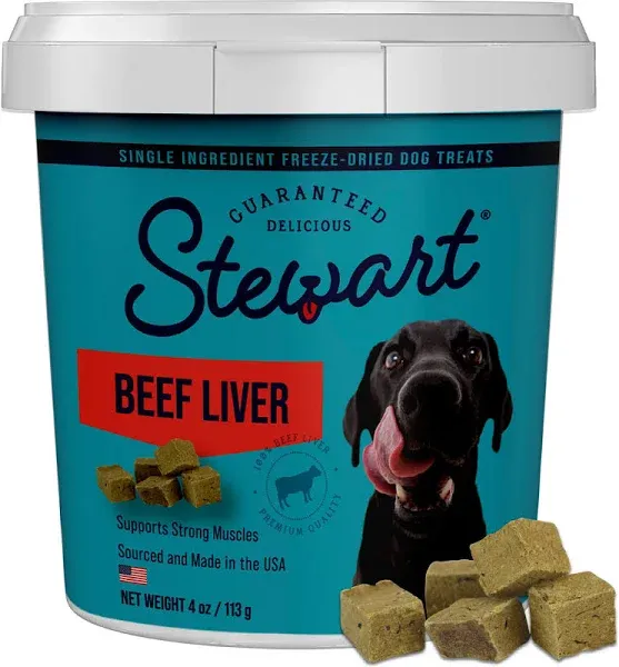 Stewart Beef Liver Freeze Dried Treats