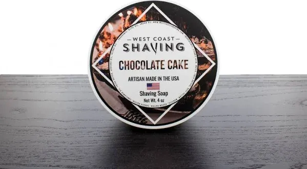 West Coast Shaving WCS Shaving Soap Chocolate Cake