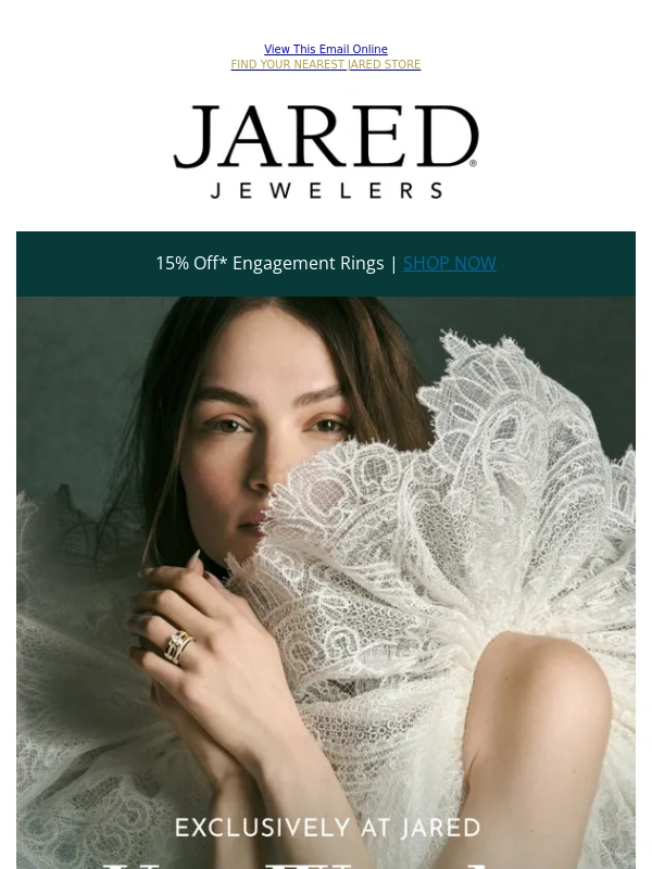 Jared Jewelers - Vera Wang VOW - Rings from the Icon Herself