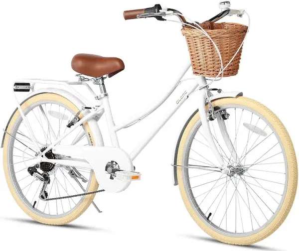 Glerc Women's Beach Cruiser Hybrid Bike