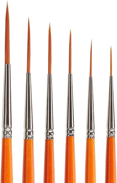 Kingart Radiant Script Liner Brush Set