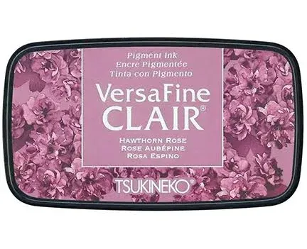 Tsukineko VersaFine Clair Ink Pad Hawthorn Rose