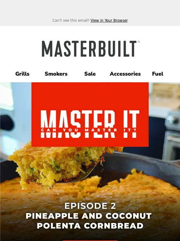 Masterbuilt - Can You Master Smoked Cornbread?