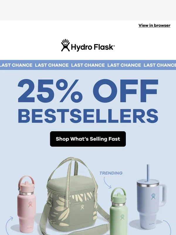 Hydro Flask - 25% OFF LAST CALL