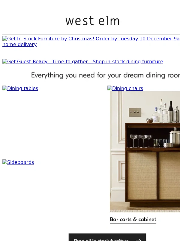 West Elm UK - New deals added! Extra 15% off Clearance — STARTS NOW!