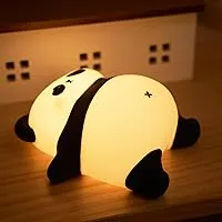 NesveCit 3-Level Dimmable USB-Rechargeable Silicone Panda Light