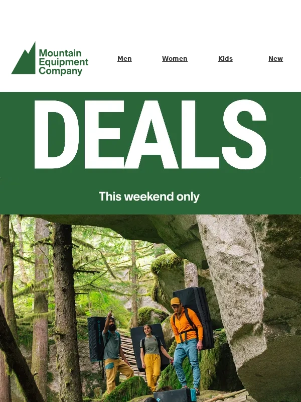 MEC - This weekend only: get a $20 voucher