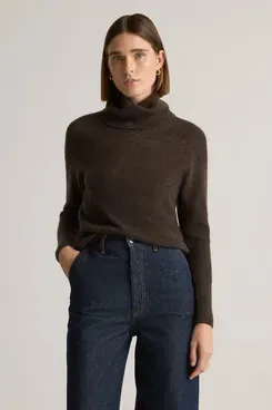 Quince Baby Alpaca-Wool Turtleneck