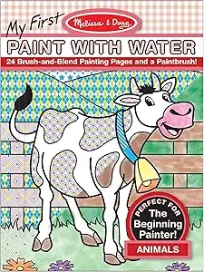 24-Page Melissa & Doug My First Paint With Water Coloring Book (Animals) $4.99 + Free Shipping w/ Prime or on $35+